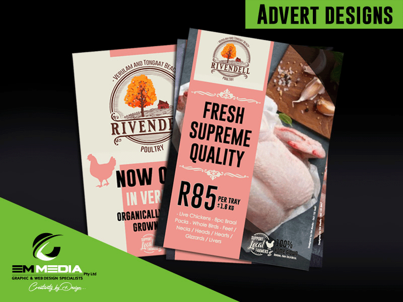 Advert Design, www.emmedia.co.za